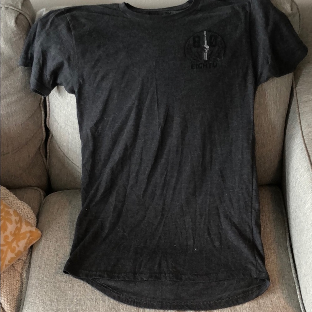 80 eighty spark plug tall Tee